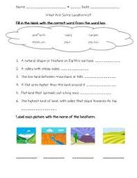 Science Fusion 3rd Grade Unit 5 Lesson 1 What Are Some Landforms Third Grade Science Science Lesson