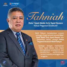 Walau bagaimanapun, dari segi peranan dan tanggungjawab mereka. Bank Rakyat Tahniah Diucapkan Kepada Dato Syed Abdul Facebook
