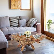 Teak root coffee table round. Shop Teak Root Coffee Tables And Console Tables Made From Tree Roots By Chic Teak Console Table Rectangular Round Side Table Square Teak Root