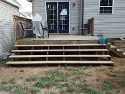 But if they have premade in stock, should not be expensive. Deck Stairs Part 1 Blue Shoes A Garden