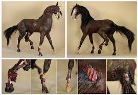 Zombie Horse Zombie Unicorn Animal Art Art Horse Art