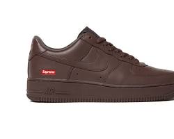 image of nike air force 1 low x supreme baroque brown cu9225200