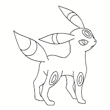 Pokemon umbreon coloring pages are a fun way for kids of all ages to develop creativity focus motor skills and color recognition. 197 Umbreon Coloring Page By Nikki M Garrett On Deviantart