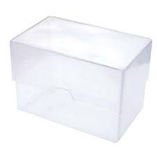 Cmyk, pms, foiling, spot uv, embossing, plastic window. Clear Plastic Business Card Boxes Packability