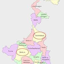 West Bengal All District Map District Map Of West Bengal State, India, Highlighting Districts Of... |  Download Scientific Diagram