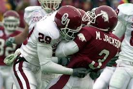 Welcome to the university of oklahoma sooners subreddit. Wholehogsports State Of The Hogs Arkansas Oklahoma Football Series Never Made Sense