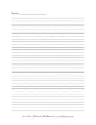 Standard lined writing paper (illustration) free. Primary Handwriting Paper All Kids Network