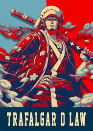 Trafalgar D Law Metal Poster Print Lost Boys Dsgn Displate In 2021 Poster Prints One Piece Pictures One Piece Ace