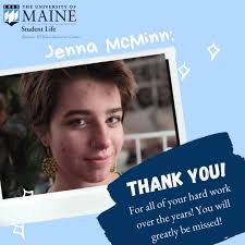 Jenna McMinn, With today being the last day of the semester we would like  to take the opportunity to thank our three INCREDIBLE graduating seniors.  They have been with us for multiple years, and we ...