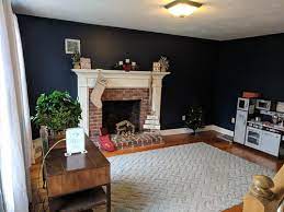 Get a maritime look with a nautical color scheme. Furniture Color For Dark Blue Sitting Room