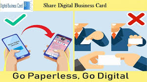 Other people do not need an app to receive your contact information. Share Digital Business Card Digital E Business Card