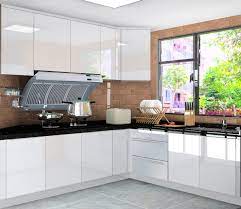 High Gloss Kitchen Cabinet Design Bedroom Wardrobe Design From Daban High Gloss Kitchen Cabinets Custom Kitchen Cabinets Gloss Kitchen Cabinets