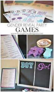 Through Clouded Glass More Gender Reveal Party Games Gender Reveal Party Games Gender Reveal Party Reveal Party Games