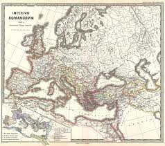 The aim is to map out all the different aspects of the roman empire; File 1865 Spruner Map Of The Roman Empire Under Constantine Geographicus Imperiumromanorum Spruner 1865 Jpg Wikimedia Commons