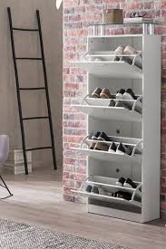 Vasagle schuhregal für 16 paar, aus metall, mit ablage, 100 x 92,5 x 30cm, 4 etagen, schwarz. Schuhschrank Weiss Schuhregal Modern 4 Facher Schuhkommode Flurschrank Mit Glas Schuhkipper Schuhaufbewahr Schuhaufbewahrung Schuhregal Schuhschrank