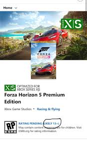 Im sorry but in what world will FH5 be 13+? Its literally just a driving  game. : rforza