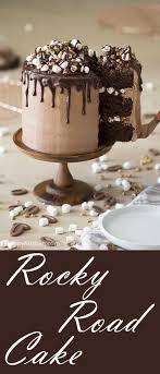 Birthday Cake Recipe Ideas For Mom Easy Rocky Road Cake To Make For Your Mom On Mother S Day Rocky Road Cake Cake Flavors Birthday Cake For Mom