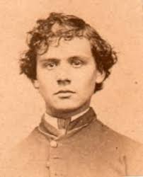 William Almas 7th Michigan infantry, he was born in Ontario Canada march  9th 1845. He was killed in action at Gettysburg July 3rd 1863 aged 18. He  lied about his age when