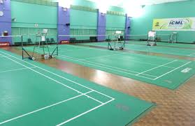 Badminton court dimensions and net height. Badminton Hall Booking