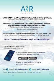 Syarikat bekalan air selangor is a water supply and services firm. Air Selangor Yoy Network
