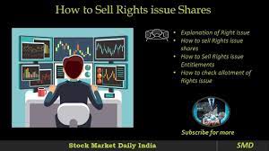 How To Sell Right Issue In Zerodha|How To Sell Rights Entitlement|How To  Check Right Issue Allotment - Youtube