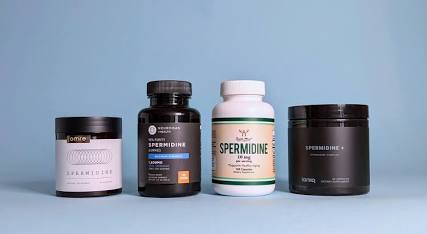 Spermidine options designed to encourage natural cellular clean-up processes, AI generated