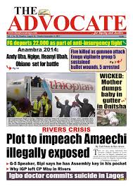 Maybe you would like to learn more about one of these? Plot To Impeach Amaechi Illegally Exposed By Advocate Nigeria Issuu