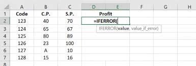 how to find an error in data using iferror formula excel tutorials excel tutorials formula excel