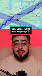 April 8 Solar Eclipse FULFILLS End Time Bible Prophecy?! 🤯  #christiantiktok #Jesus #God #christian #fyp