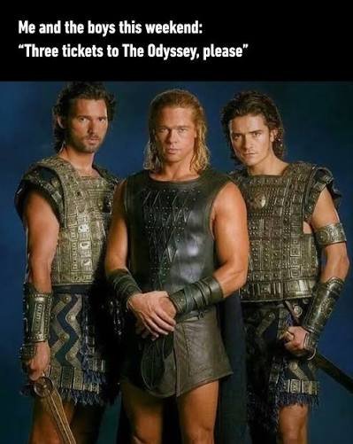 Everything is more beautiful because we are doomed." - #odyssey #troy #memes  #9gag