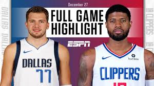 Stream la clippers vs dallas mavericks live. Dallas Mavericks Vs La Clippers Full Game Highlights Nba On Espn Youtube