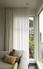 Modern Curtains On Recessed Track Modern Window Treatments Tallwindows Loftywindows Windowtreatments Modern Windows Modern Curtains Modern Window Treatments