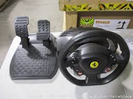 Tm leather 28 gt wheel. Thrustmaster T80 Ferrari 488 Gtb Edition Racing Wheel Ps4 Auction Bidrl Com Online Auction Marketplace