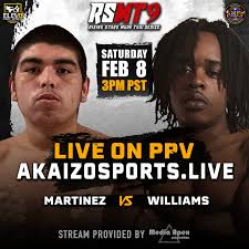 If you can't make it to RSMT9 in person, we will have a LIVE PPV available!  We will be streaming our early prelims for FREE