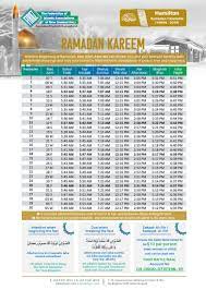 Fianz Ramadan Timetable 1440h 2019 The Federation Of Islamic Associations Of New Zealand Fianz