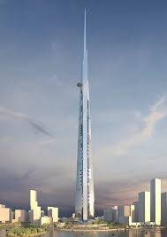 Kingdom Tower Jeddah Saudi Arabia Skyscraper Futuristic Architecture Tower