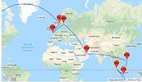 Around The World Trip From London For 780 Visit Norway California Two Hawaiian Islands Australia Singapore Bali Philippines Dubai And Sweden