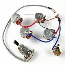 Injunction of 2 wires is generally indicated by black dot at the intersection of 2 lines. Epiphone Lp Sg Wiring Harness Original Equipment For Perfect Fit Ebay