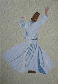 Dunya Hasta Ve Mahpus Olunca Hastanin Fani Olmasina Sasilir Mi Hz Mevlana Mozaic Sanati Tablolar Sanat