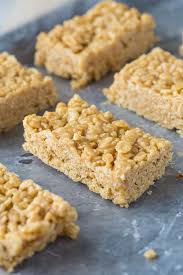 Homemade Vegan Rice Crispy Treats Made Without Butter Without Marshmallows And Only With 3 Ingredients A Delicious Low Calorie Snack Using Rice Krispies 2020 Tatli