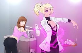 Rule34 - If it exists, there is porn of it  d.va, mercy  3976464