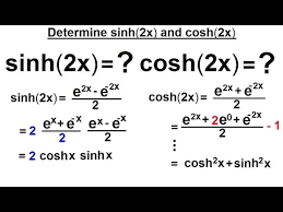 Calculus 2 Hyperbolic Functions 13 Of 57 Determine Sinh 2x And Cosh 2x Youtube