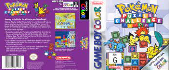 It was based on the game panel de pon, with characters from the pokémon franchise. Pokemon Puzzle Challenge Gbc The Cover Project