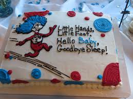 Pin By Bartlett Hills Gc Banquets On Shower Ideas Seuss Baby Shower Suess Baby Shower Baby Shower Cakes