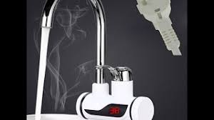 حنفية تسخين الماء الفوري احصل على ماء ساخن خلال 5 ثواني Electric Hot Water Heater Faucet Youtube