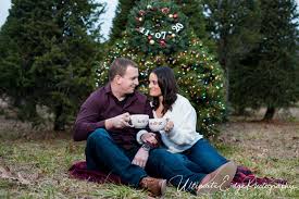 Every year we purchase a real tree to put up in our house. White Dog Christmas Tree Farm Christmas Engagement Tiffany And Michael Ultimate Edge Photography Ultimateedgephotography Com