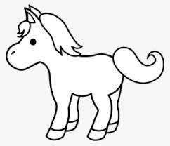 Free, printable coloring pages for adults that are not only fun but extremely relaxing. Animal Clipart Black And White Free Clipart Images Cartoon Horse Coloring Page Transparent Png 550x474 Free Download On Nicepng
