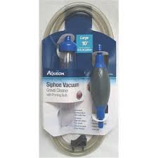 Aqueon Siphon Vacuum Gravel Cleaner W Bulb Large 10 Walmart Com Vacuums Siphon Cleaners