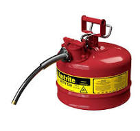 2.5 Gal Steel Safety Can for Flammables | Type II | 7225120 ...