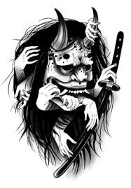Samurai tattoo design oni mask drawing. 50 Oni Mask Tattoos Origins Meanings Tattoo Ideas